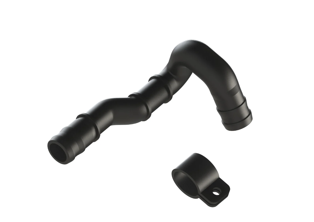 P150 Water pipe adapter - left